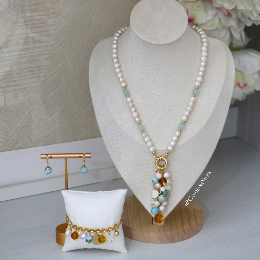 COLLAR AMARANTO