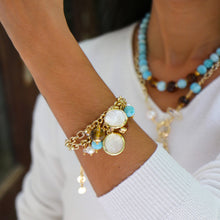 Cargar imagen en el visor de la galería, COLLAR LARIMAR Y AMBAR