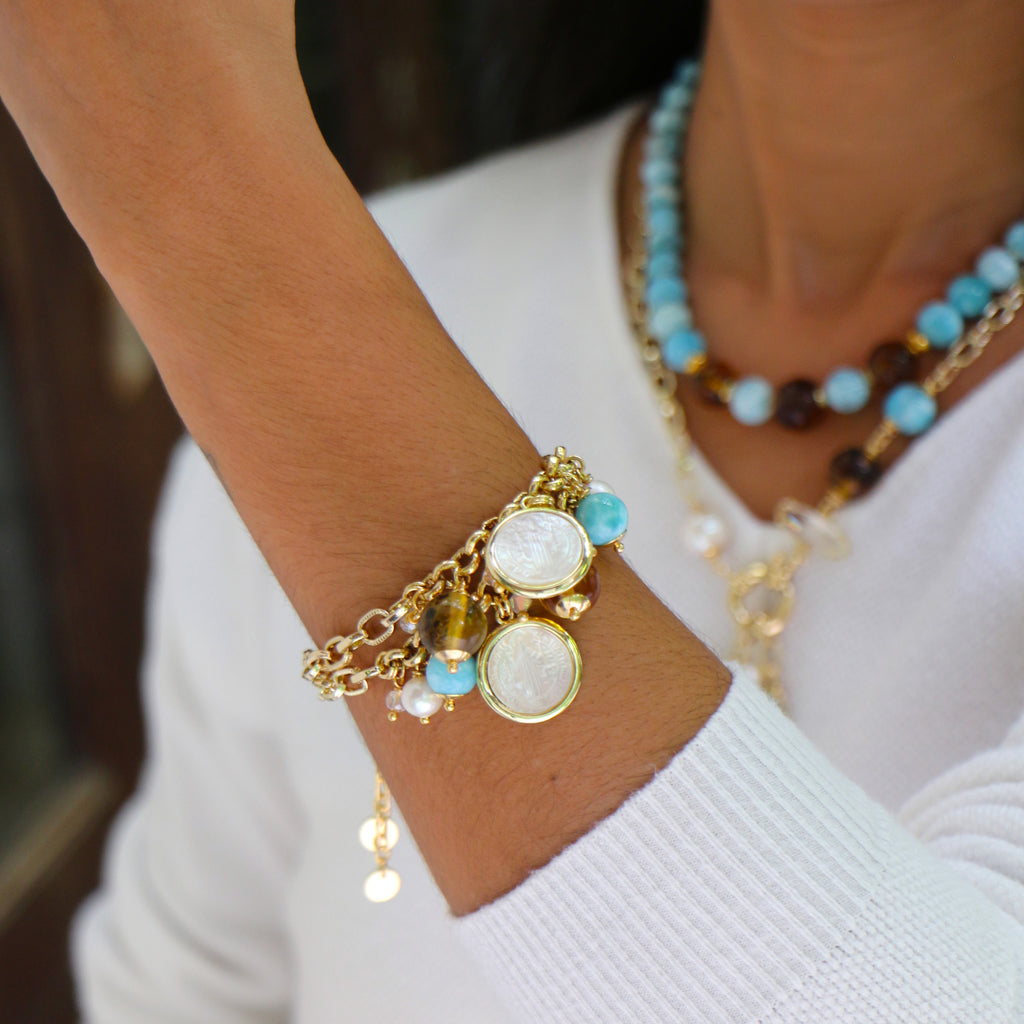 PULSERA LARIMAR