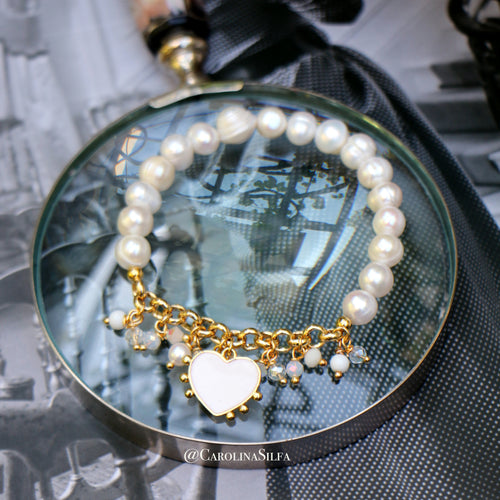 PULSERA LLUVIA PERLA