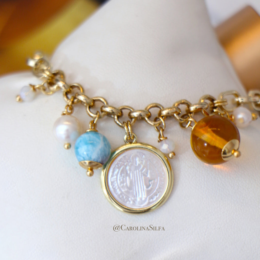 PULSERA LARIMAR