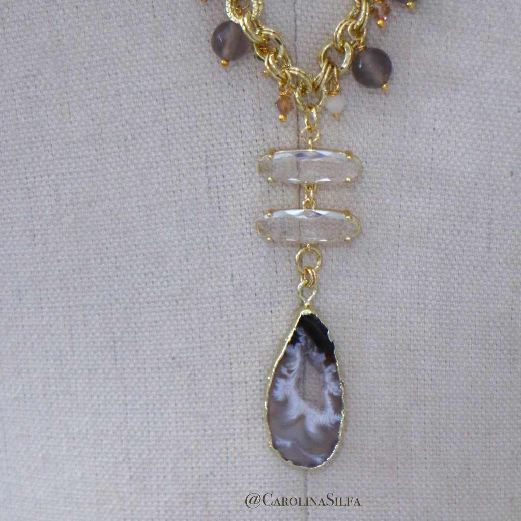COLLAR AMARANTO