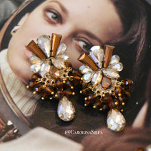 Cargar imagen en el visor de la galería, ARETES MINI CRISTALES