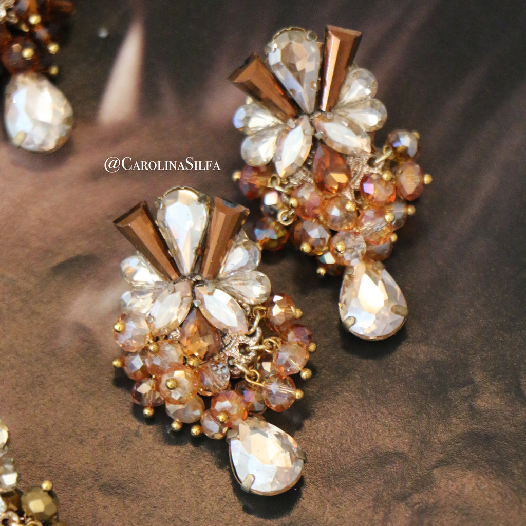 ARETES MINI CRISTALES