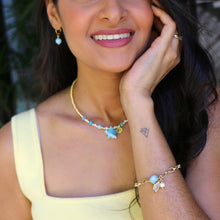 Cargar imagen en el visor de la galería, PULSERA ESFERA LARIMAR