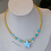 Cargar imagen en el visor de la galería, COLLAR ESTRELLA LARIMAR