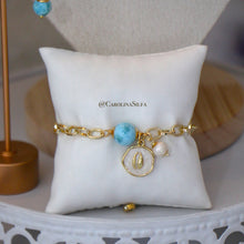 Cargar imagen en el visor de la galería, PULSERA ESFERA LARIMAR