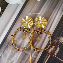 Cargar imagen en el visor de la galería, ARETES FLORA