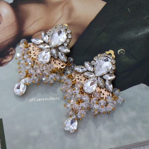 ARETES CRISTALES AGAPANTOS