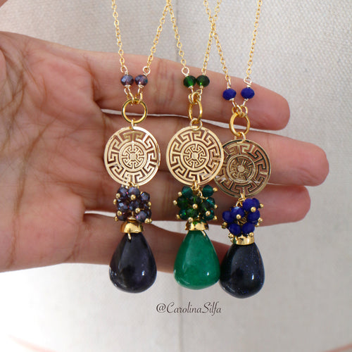 COLLAR FINO EN PIEDRA