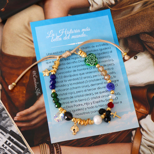 PULSERA NINA HISTORIA DE JESUS