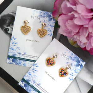 ARETES MINI CORAZON
