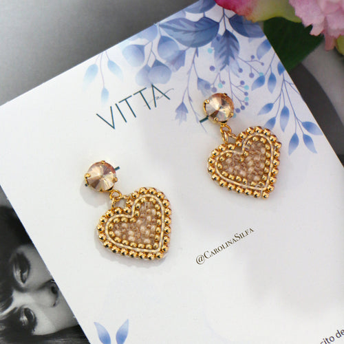 ARETES MINI CORAZON